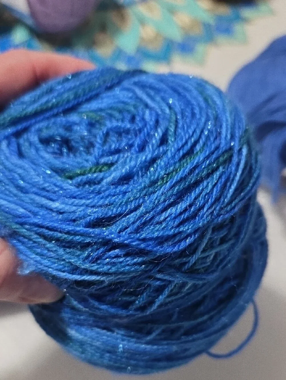 7 Assorted Yarn Balls